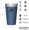 Stanley Adventure Stacking Vacuum Pint - Paslanmaz Çelik Bira Bardağı 0.47L Mavi