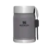 Stanley Classic Food Jar - Çelik Kaşıklı Yemek u 0.4L Charcoal - Yemek Termosu
