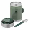 Stanley Classic Food Jar - Çelik Kaşıklı Yemek u 0.4L Yeşil - Yemek Termosu