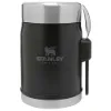 Stanley Classic Food Jar - Çelik Kaşıklı Yemek u 0.4L Siyah - Yemek Termosu