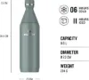 Stanley All Day Slim Bottle - Vakum Yalıtımlı Çelik Şişe 0.6L Shale - Matara