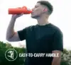 Stanley IceFlow Fast Flow Bottle - Yalıtımlı Çelik Şişe 0.6L Tigerlily - Matara