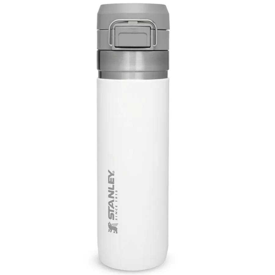 Stanley Quick Flip Water Bottle - Yalıtımlı 0.7L Polar White (Beyaz) - Matara