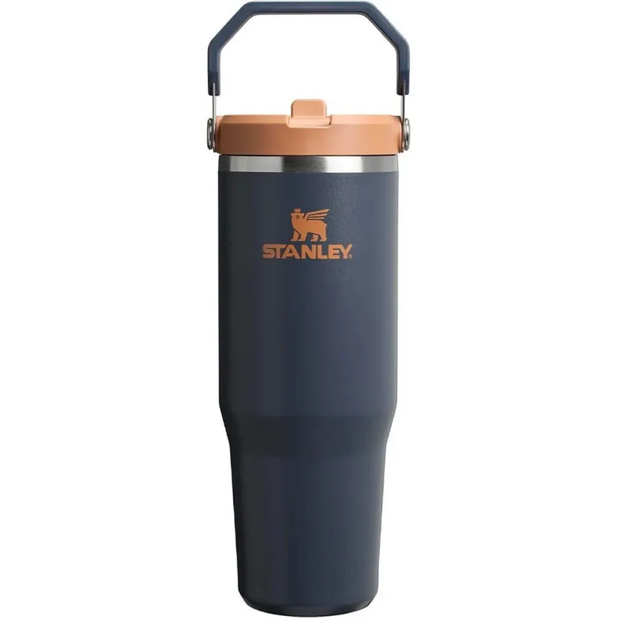 Stanley IceFlow Flip Straw Tumbler - Pipetli 0.89L Twilight (Lacivert) - Termos Bardak