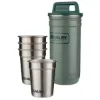 Stanley Adventure SS Shot Glass Set  Hammertone Green