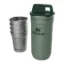 Stanley Adventure SS Shot Glass Set  Hammertone Green
