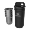 Stanley Adventure SS Shot Glass Set  Matte Black
