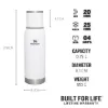 Stanley Adventure To-Go  | 0.75L Beyaz - Termos