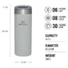 Stanley AeroLight Transit Mug 0.47L Gri - Termos Bardak