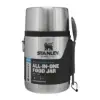 Stanley Adventure Stainless Steel All-in-One Food Jar - Yemek u Seti - Paslanmaz Çelik 0.53L  - Yemek Termosu