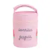 Laken Neopren Kılıflı Çelik Yemek u 0.5L Pink - Yemek Termosu