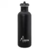 Laken Basic with Flow Cap Paslanmaz Çelik 1L Siyah - Matara