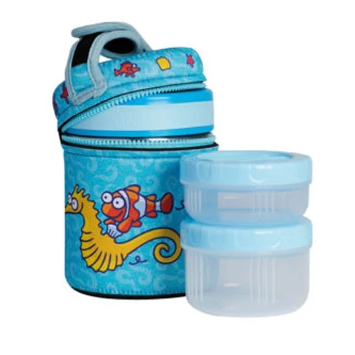 Laken Neopren Kılıflı Çelik Yemek Termosu (Acaballito) 1L