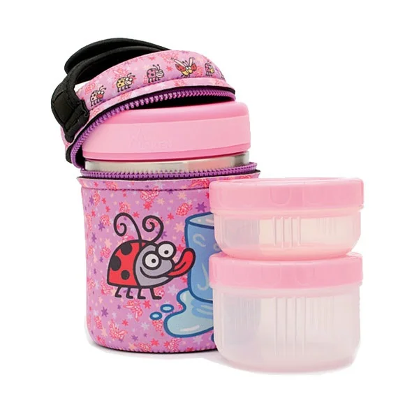 Laken Neopren Kılıflı Çelik Yemek Termosu (Marihielo) 1L