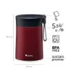Aladdin Bistro Thermavac Food Jar - Çelik Yemek u 0.4L Bordo - Yemek Termosu
