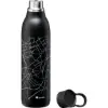 Aladdin CityLoop Thermavac eCycle Stainless Steel - Çelik Su u 0.6L Black City Print - Termos