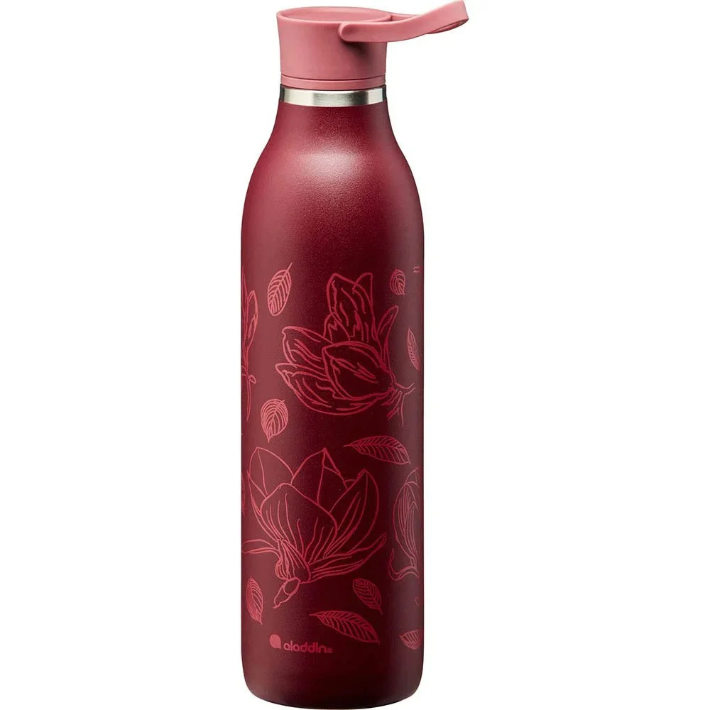 Burgundy Magnolia Print