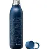 Aladdin CityLoop Thermavac eCycle Stainless Steel - Çelik Su u 0.6L Deep Navy Wave Print - Termos