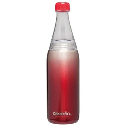 Aladdin Fresco Twist & Go Hybrid Vacuum Bottle - Vakum Yalıtımlı Şişe 0.6L Kırmızı - Matara