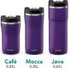 Aladdin Mocca Thermavac Leak-Lock 0.35L Mor - Termos Bardak