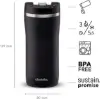 Aladdin Mocca Thermavac Leak-Lock 0.35L Siyah - Termos Bardak