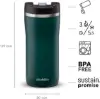 Aladdin Mocca Thermavac Leak-Lock 0.35L Yeşil - Termos Bardak