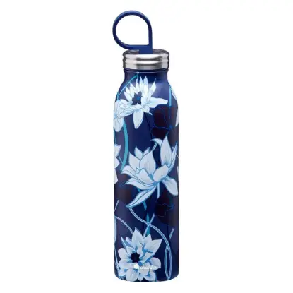 Aladdin X Naito Chilled Thermavac Stainless Steel - Çelik Su u 0.55L Lotus Navy - Termos