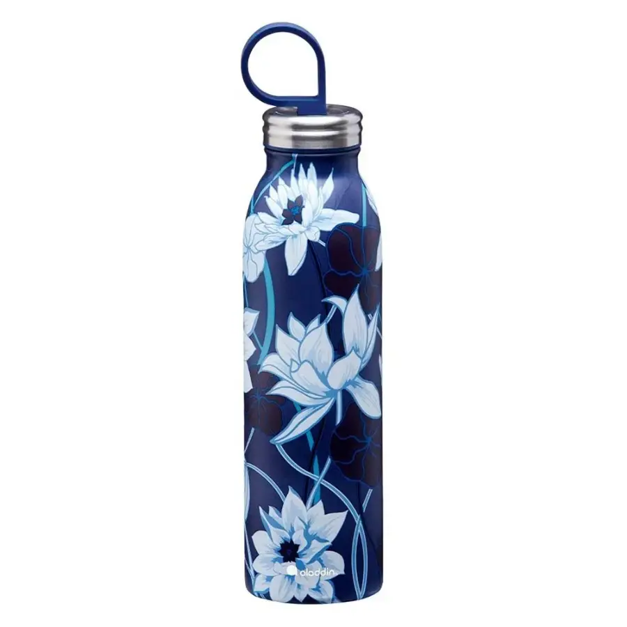 Aladdin X Naito Chilled Thermavac Stainless Steel - Çelik Su u 0.55L Lotus Navy - Termos