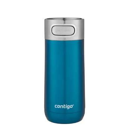 Contigo Luxe Autoseal SS Travel Mug - Lüks 0.36L Turkuaz - Termos Bardak