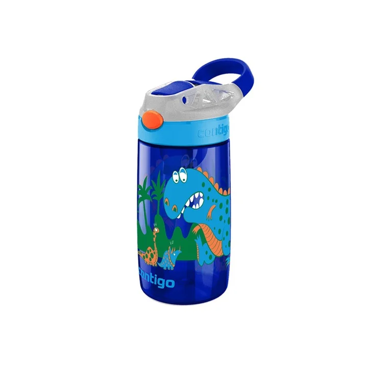 Contigo 0.42L AutoSpout Gizmo FLIP - Sapphire Dinosaur - Safir Dinazor Matara