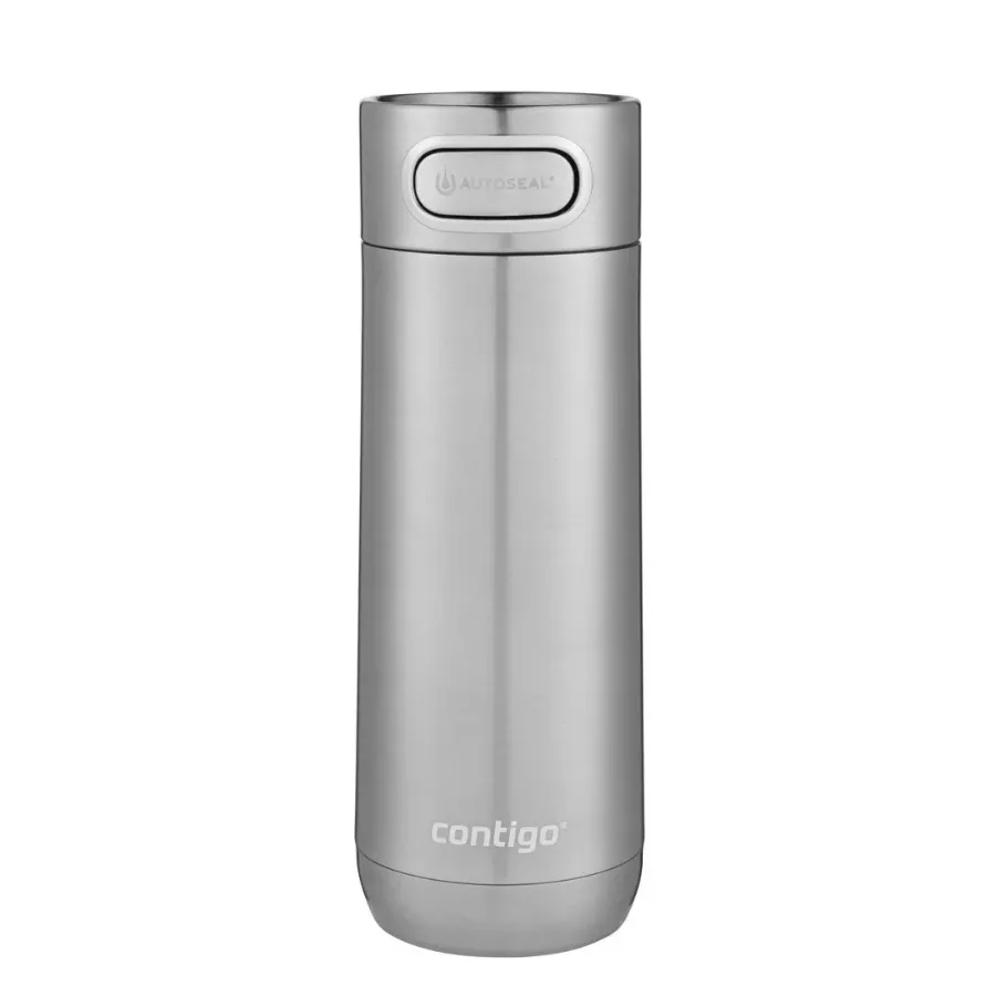 Contigo Luxe Autoseal SS Travel Mug 0.47L Gri - Termos Bardak