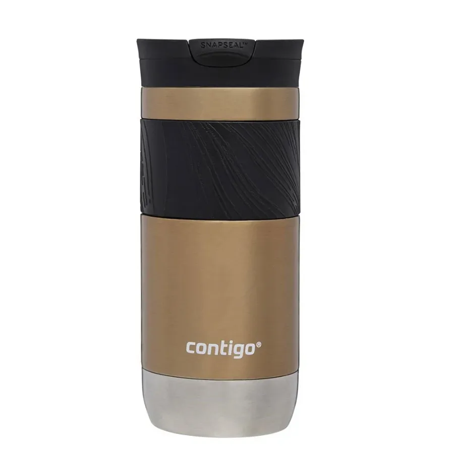 Contigo Byron Pro Snapseal 0.47L Karamel - Termos Bardak