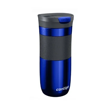 Contigo Byron SS Tumbler - Paslanmaz Çelik Mug 0.47L Mavi - Termos Bardak
