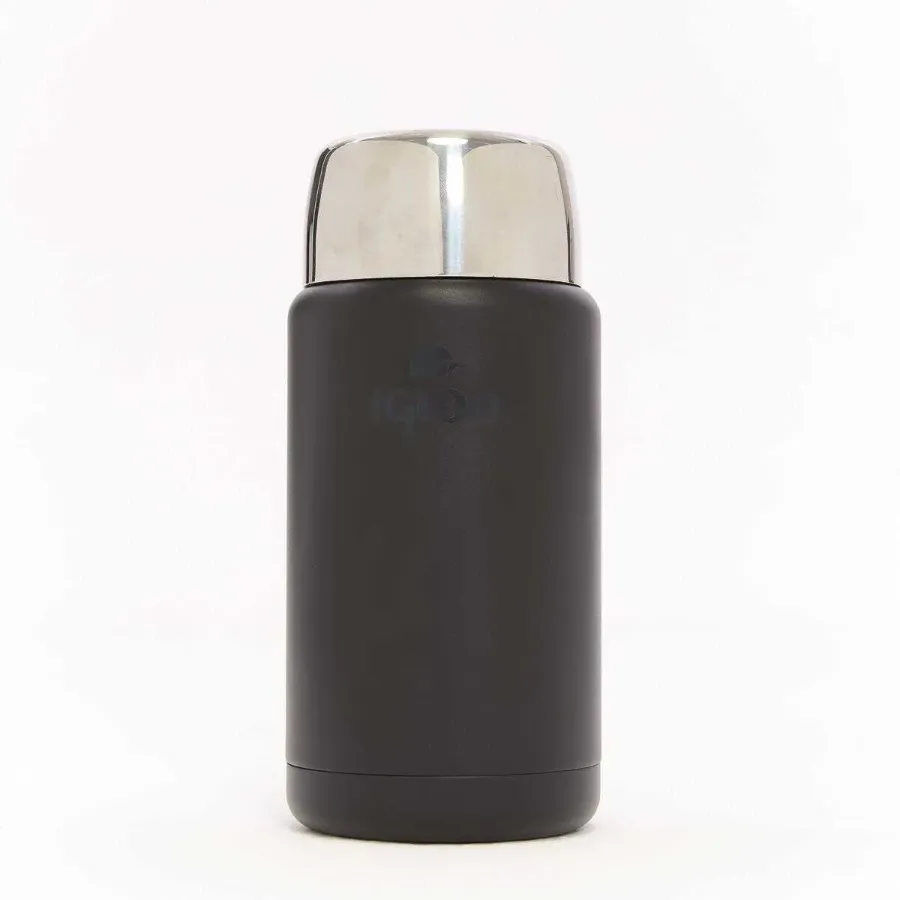 Igloo Legend Food Jar - Paslanmaz Çelik Yemek u - Siyah 0.8L  - Yemek Termosu