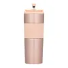 T/M Travel Press + Çelik Mug  Roze - Termos Bardak
