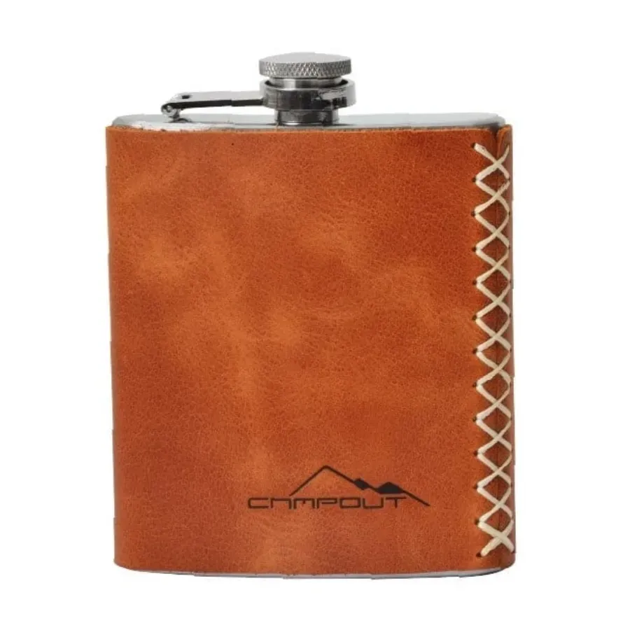 Nurgaz Campout Deri Cep sı - Krom / NG C044   - Matara