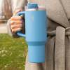 Lurch 1.2L Big Cup Pipetli Çelik Termos resmi