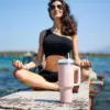 Igloo Stadler Thermo-Mug 1.2 Litre Somon Beyaz