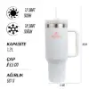 Igloo Stadler Thermo-Mug 1.2 Litre Beyaz