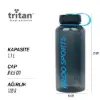 Igloo Sports Tritan Matara 1.1 Litre Siyah Turkuaz