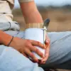 Igloo Bamboo Yemek Termosu 500ml Beyaz