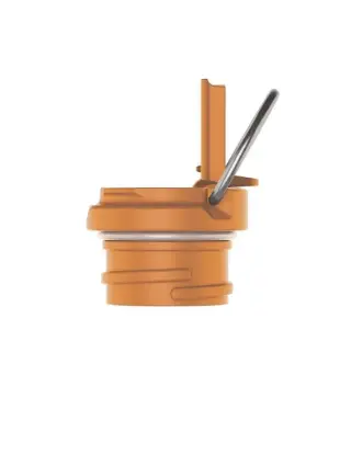 Laken Flow Kapak Basic Çelik Şişe İçin - Turuncu