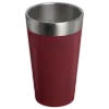 Stanley 0.47L Adventure Stacking Vacuum Pint - Paslanmaz Çelik Bira Bardağı Cranberry