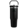 Stanley 0.89L IceFlow Flip Straw Tumbler - Pipetli Termos Bardak Black 2.0