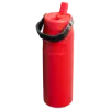 Stanley 1.06L IceFlow Flip Straw 2.0 Pipetli Matara Chili Black