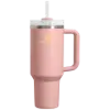 Stanley 1.18L Quencher H2.O FlowState Tumbler Pipetli Termos Bardak Peach Rose