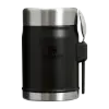 Stanley 0.4L Classic Food Jar - Çelik Kaşıklı Yemek Termosu Black 2.0 (New)