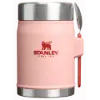 Stanley 0.4L Classic Food Jar - Çelik Kaşıklı Yemek Termosu Peach Rose (New)