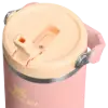 Stanley 0.89L IceFlow Flip Straw Tumbler - Pipetli Termos Bardak Peach Rose