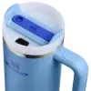 Stanley 0.89L Quencher H2.O FlowState Tumbler Pipetli Termos Bardak Blue Sky